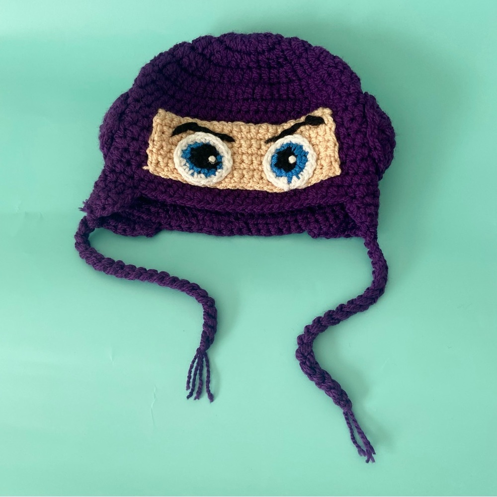 Kids buzz lightyear crochet knit beanie hat Disney Disneyland - Picture 1 of 4